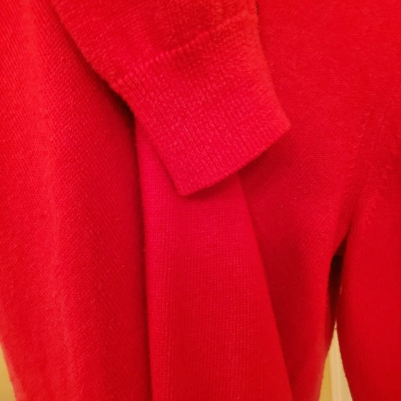 Men's Express Red Sweater Medium - Picture 6 of 7